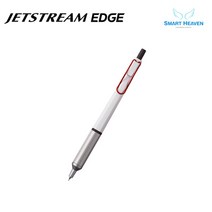 제트스트림 엣지 유성볼펜 SXN-1003-28 0.28mm, 화이트레드, 1개