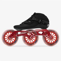 롤러스케이트 2019 원래 Bont 루나 속도 인라인 스케이트 Heatmoldable CarbonFiber 부팅 3*90/100/110mm, 02 Black adult_23 33