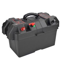 DIY 캠핑용 자동차 배터리 튜닝 파워뱅크 케이스 박스 USB Output V Meter 15A Braker, 단품, 단품