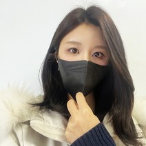 포앤미마스크 새부리형 KF94 빅사이즈 피부저자극 마스크, 화이트 50매