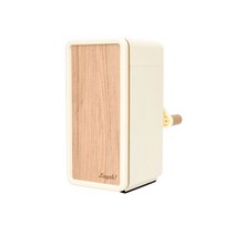 Sonic Livgak toppin 세로형 슬림 수동 연필깎이 아이보리 LV-4635-I