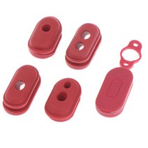 샤오미 킥보드 4/5pcs 고무 충전 포트 커버 캡 플러그 샤오미 M365/M365 프로 Pro2 스쿠터 소매 부품 액세, 05 AA 5PCS