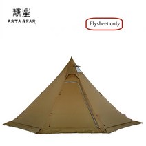 티피텐트 동계 장박용텐트 피라미드 인디언 텐트 경량 캠핑 낚시 트랙, 플라이시트