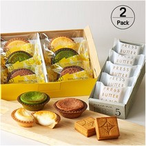 일본직구 프레스 버터샌드 5개입 and 베이크 치즈 타르트 3종 6개입 세트 각 2팩, 2개