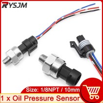 유면계 유량계 HD 1pc DC 5V 1/8NPT 압력 변환기 송신기 센서 스테인레스 스틸 오일 공기 물 30psi 100psi, 02 215 psi