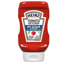 Heinz Tomato Ketchup No Sugar Added 하인즈 토마토 케첩 무설탕 13oz (2팩), 369g