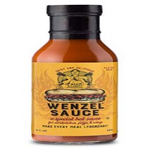 Wenzel | #1 Sandwich Hot Sauce Spicy Tangy Delicious Makes For A Legendary Meal 12oz Bottle, 1
