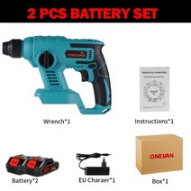 힐티함마드릴 뿌레카 앙카 파괴함마 힐티, 2 배터리, 중국, 1개