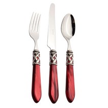 까사부가티 알라딘 커트러리 디너 3종 세트 무광, 디너3종세트 무광 와인