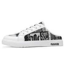 남성 캐주얼 패션 운동화 뮬 발편한 캔버스 뮬 슬리퍼