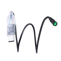 호환 Bafang 미드 드라이브 모터용 USB 프로그래밍 케이블 BBS01 BBS02 BBSHD 변경 PAS 속도 모터 전류 제한 전기 자전거 부품 1M, [03] 2M Length