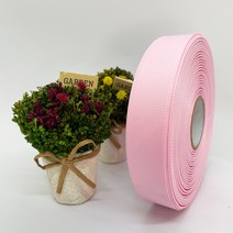 포장 리본 끈 제이제이리본 골직리본15mm 20mm 25mm 60컬러 (길이 45M ) 공단리본, 32연분홍, 15mm