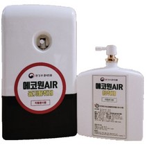 방향제자동분사기(최신형)+공기탈취 방향제300ml+건전지무료제공/에코원에어탈취제/ 에코원에어방향제/향선택가능/방향제분사기, 체리블러썸
