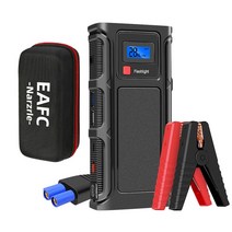 점프스타터 자동차 24V 배터리 밧데리 점프 스타터 22000mAh 보조베터리 휴대용 12 볼트 자동 시작 장치 비상 지능형 클립 가방, 2Carton