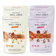 키토제니 무설탕 고단백 파머스그래놀라 3종_베리시나몬 솔티드버터 무화과홀그레인, 솔티드버터2+무화과홀그레인2