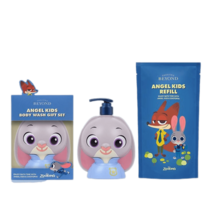 비욘드 엔젤키즈 바워시 500ml+500ml (본품+리필) 주토피아 에디션 비건, 엔젤키즈 워시 500ml+500ml (본품+리필)