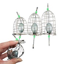 원터치 스텐 카고 밑밥 먹이 통 참돔 돌돔 뱅에돔 볼락 감성돔 우럭 광어 학꽁치 고등어 집어제 낚시, 스텐카고(편대카고채비) 소