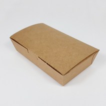 kr도시락 1호 2호 3호 김밥 초밥 일회용종이용기 포장용기 크라프트 종이도시락, kr도시락-1호(600개), 1개