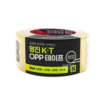 명진 KT opp 테이프 48mm x 80M 투명 6개 택배테이프 박스테이프 선물포장 포장테이프