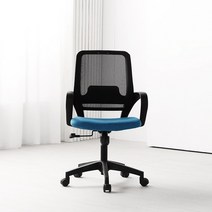 린백 LB11MB 학생 책상 사무용 컴퓨터 의자, 블루