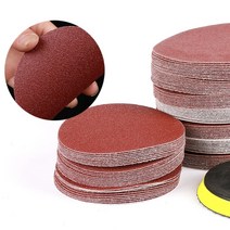 거칠기가 다양한 전동드릴 원형사포, 옵션11 600방 20매