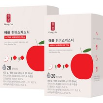 공차 애플 히비스커스티 20T x 2개