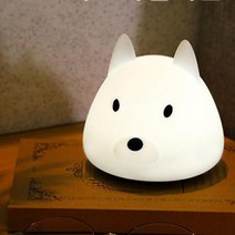 포커스협력사 수면 유도등 드레스룸 PC방꾸미기 국민 수유등 셀프간접 인테리어 조명 허스키 LED, 허스키실리콘무드등, 엘로우