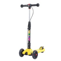 킨즈 윈드 어린이 킥보드 씽씽이 씽씽카, 킨즈윈드킥보드-옐로우