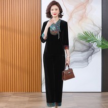 엄마 봄옷 투피스 엄마옷 세트 Whr0436