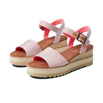 TOMS 여성용 다이아나 샌들 탐스 웨지 힐