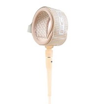 FCS 올라운드 레귤러 리쉬코드 9피트 서핑 보드 레그로프 발목 끈, 크림