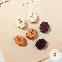 [5712-02]우드(예수십자가) 10mm [1개], 진밤