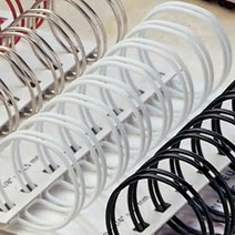 로코스마트_카피어랜드 와이어링 11mm (3대1) 100입 제본링 제본용스프링 와이어링 제본용와이어링 제본용링_LCPU, 금색