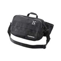 Shimano (SHIMANO) 낚시 가방 XEFO · 터프 허리 가방 2020 BW-211S 블랙 M