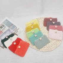손뜨개카드지갑 우정템 집들이선물 우정선물