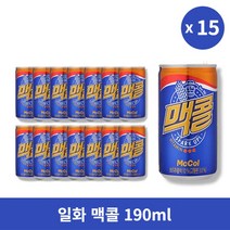 [본사정품] 일화 맥콜 190ml x 15개 세트