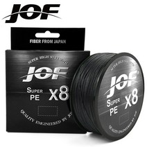 JOF 8합사 8X(300M) 조프합사줄 라인 0.8호 1호 2호 3호 4호 5호 6호 8호, Black
