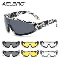 aielbro ski goggles winter glasses for snowmobile windproof ski mask snowboard uv400 antifog for, 검은색 투명