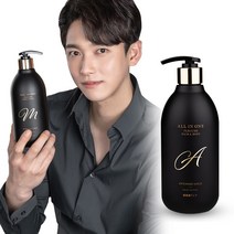 젠틀리 올인원 퍼퓸 헤어바디_어썸골드, 500ml, 1개