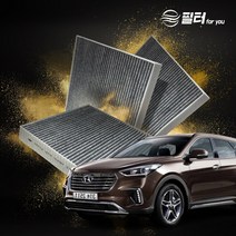 필터포유 PM 0.3 활성탄 자동차 에어컨 필터, CFUS001 -맥스크루즈/ 더 뉴 맥스크루즈, 3개