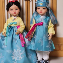 인형 한복 DIY 청자 저고리 파올라레이나 베이비돌 USD26 미미 연지 구체관절인형, 26cm USD, 여자한복