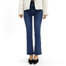 D324 진청 하이웨이스트 부츠컷