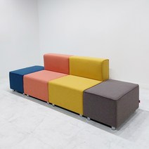 카페 거실 매장 대기실 사무실 휴게실 쇼파 스툴, A(쇼파 700X700X730), 하늘