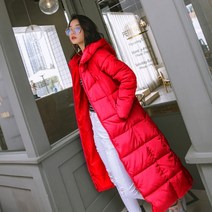 더블맨즈 경량패딩처럼가벼운 겨울아우터 여자롱패딩점퍼