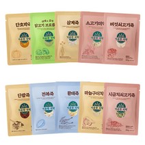 기운찬식탁 맛보기죽세트 (다섯가지맛), 몸보신 (단팥/전복/황태/마늘구이치킨/시금치쇠고기)