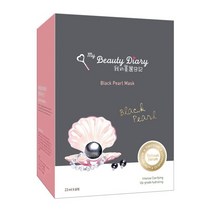 [마이뷰티다이어리] 흑진주 마스크팩 8매입, 상세설명 참조, 없음
