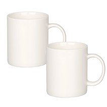 머그컵 인기모음 100종 2p 세트 머그컵 화이트머그 칼라머그 컵, 1개, 19온스 화이트 머그 2p