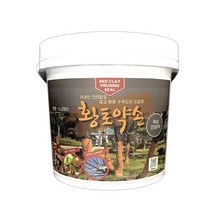 국산 황토 수목보호제 치료제 나무 병해충방지 도포재 분재 퍼티 1리터 진회색