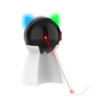 hamshmoc smart laser pointer cat toy automatic robot for play game 대화형 장난감 고양이 전자 충전식 usb 티저, 흰 고양이 장난감, 협력사
