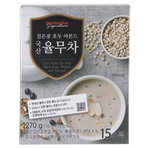 홈플러스시그니처 검은콩 호두 아몬드 국산 율무차 15T(270g) 1개